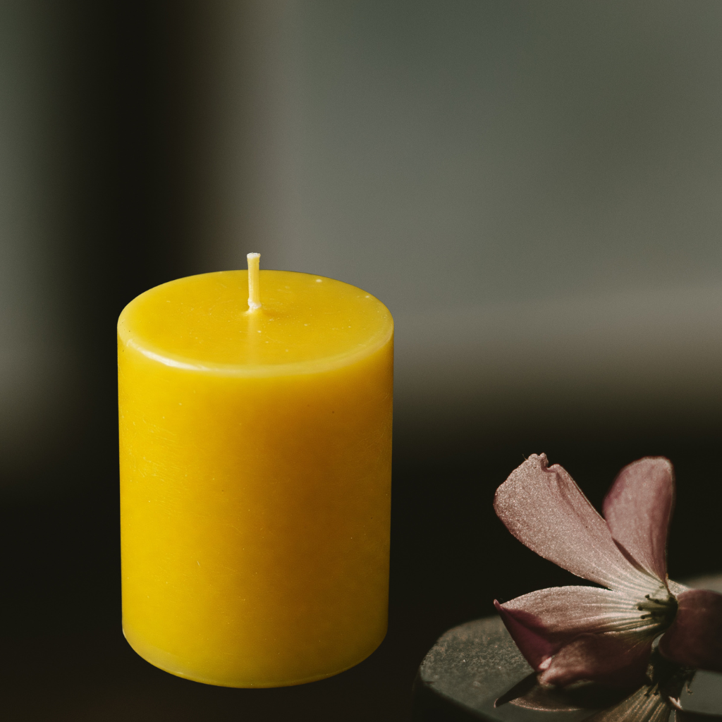 Ananas Comosus Pillar Scented Aroma Candle - Image 2