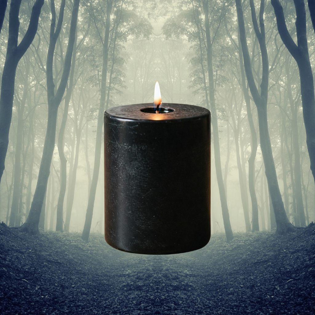 Sweet Oud Pillar Scented Aroma Candle - Image 2