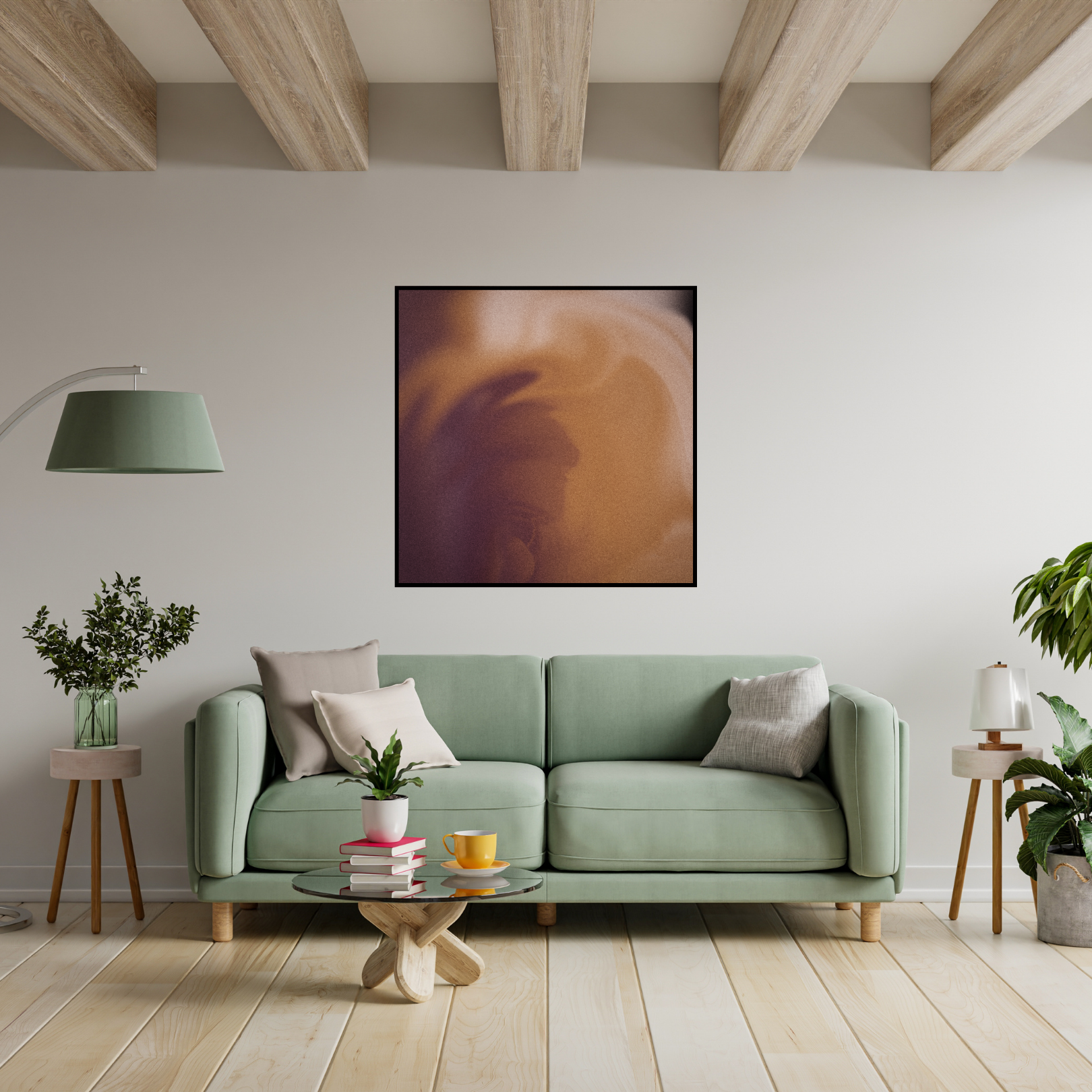 Earthen Embrace Canvas Painting Art O Hub