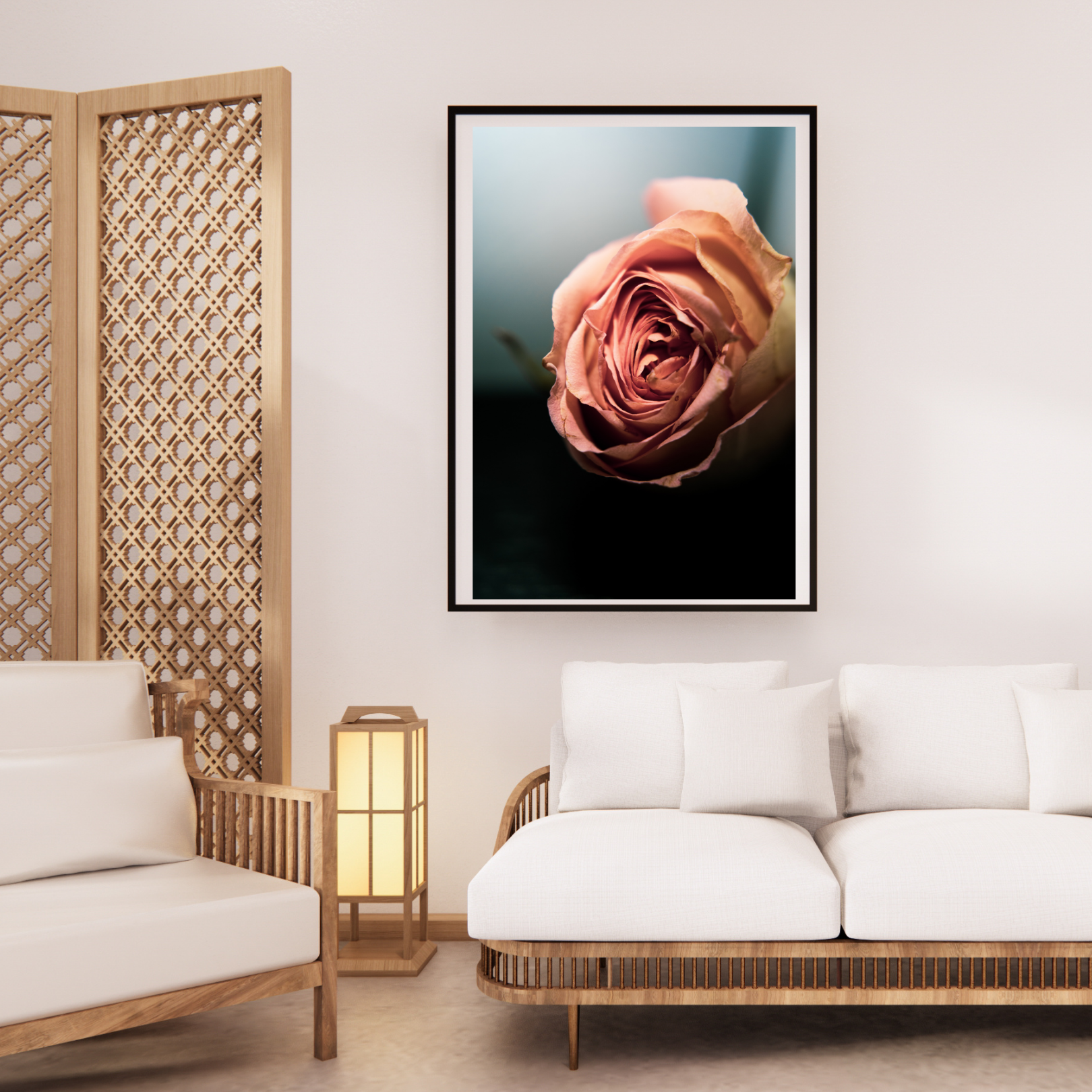 Petal's Embrace Canvas Painting Art O Hub - Image 2