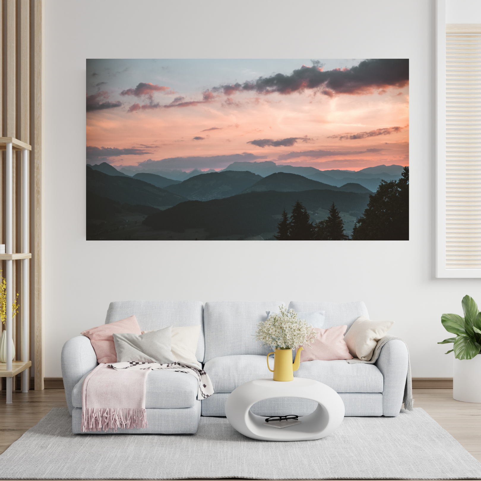 Twilight Peaks Canvas Painting Art O Hub - Image 3