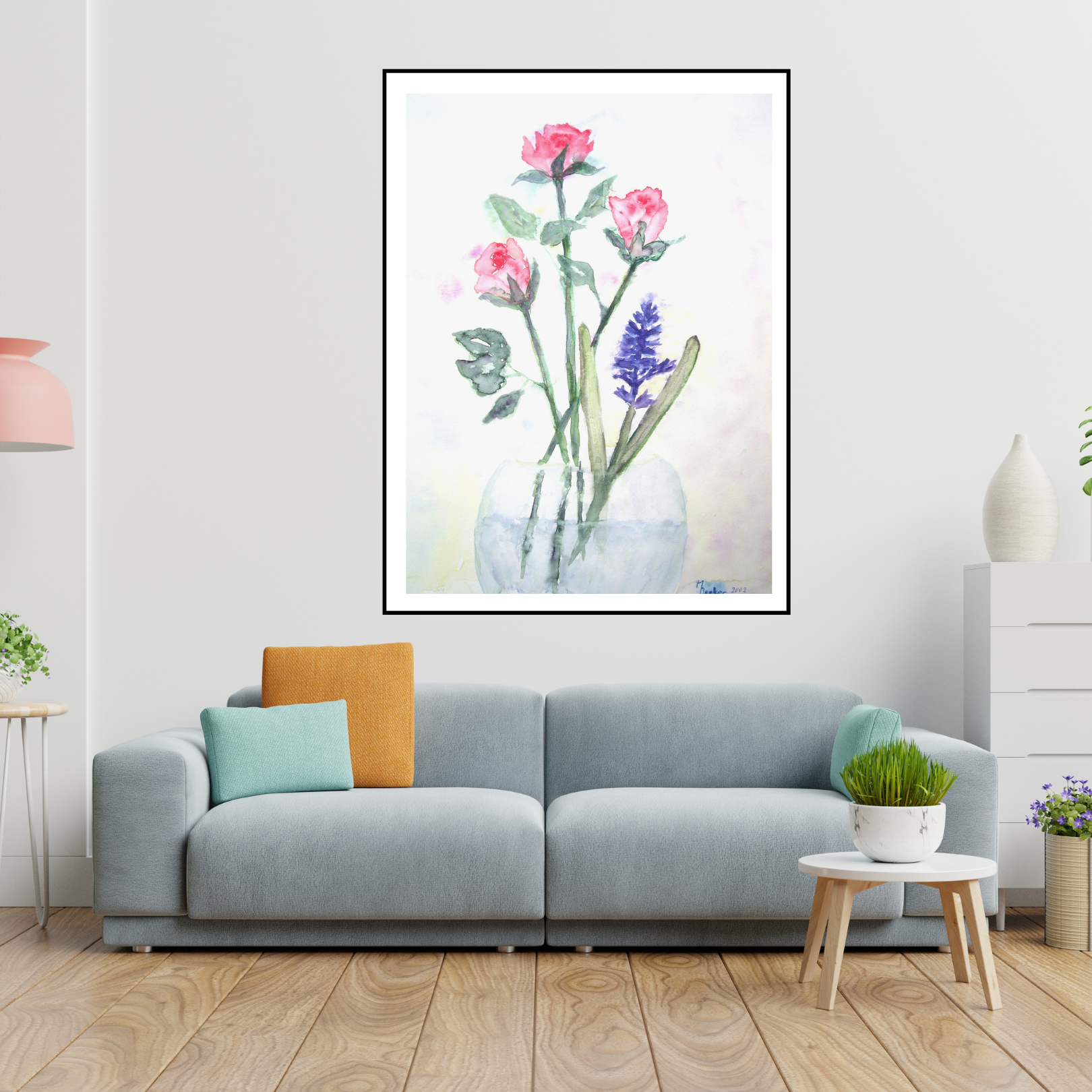 Garden's Gentle Embrace Canvas Painting Art O Hub - Image 4