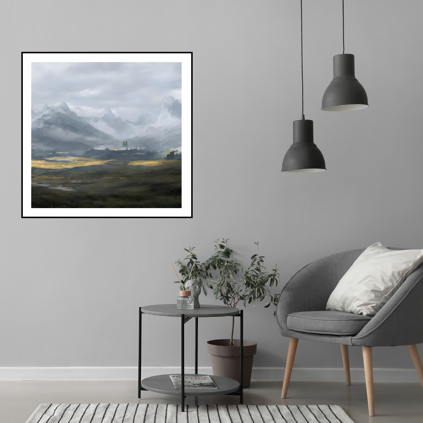 Cypress Serenity Canvas Painting Art O Hub - Image 3