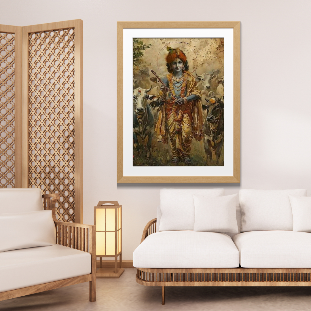 Krishna's Divine Intervention by Artohub - Image 2