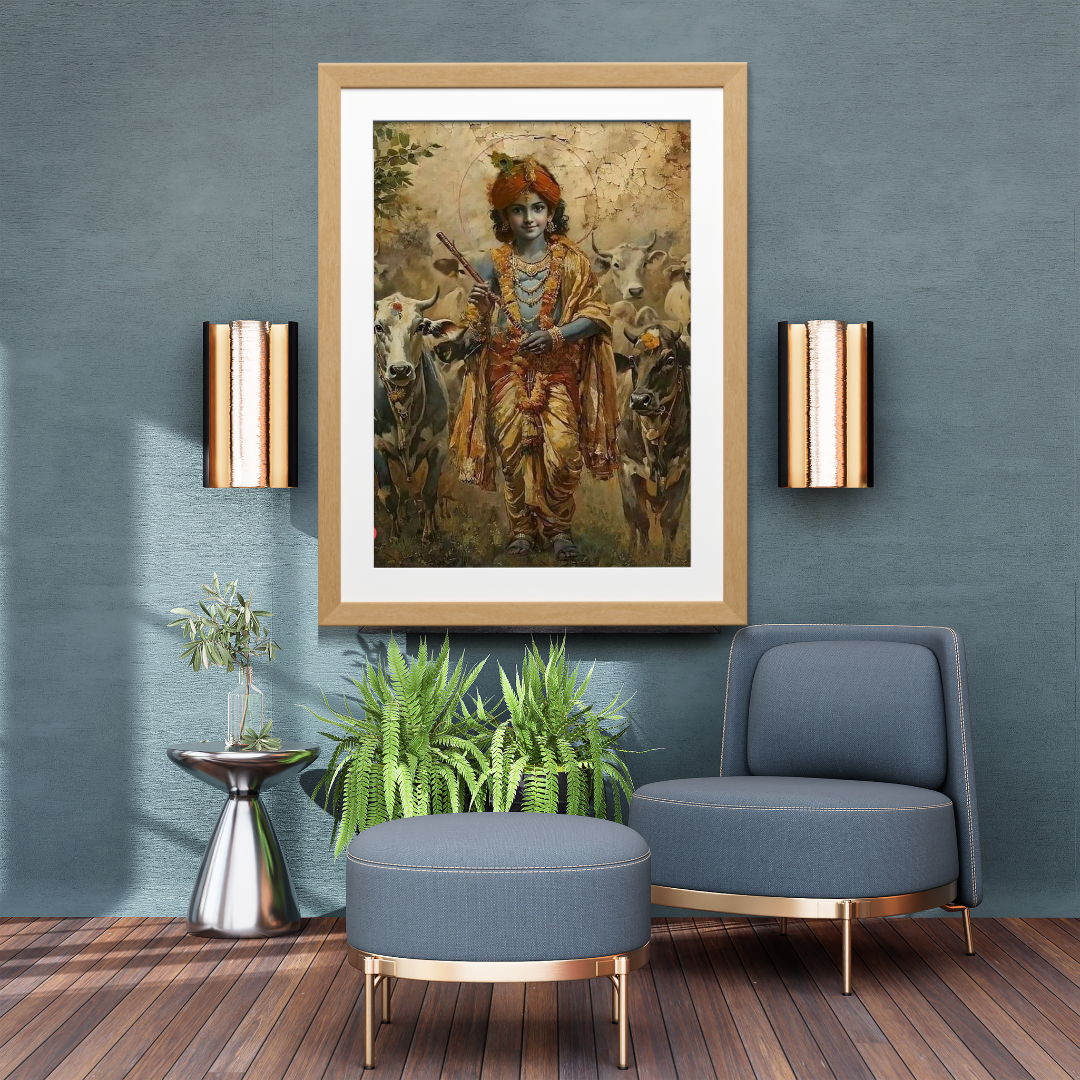 Krishna's Divine Intervention by Artohub - Image 3