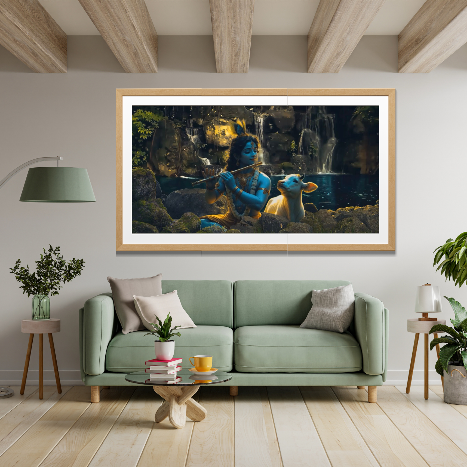 Krishna’s Tranquil Raga - Image 2