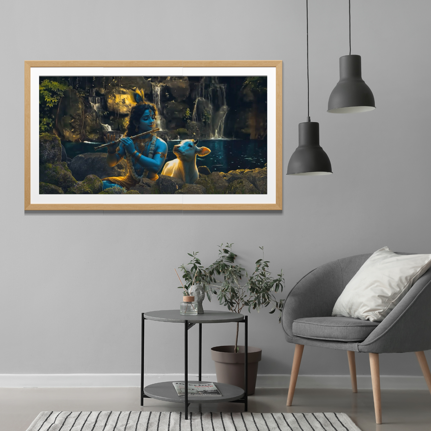 Krishna’s Tranquil Raga - Image 3