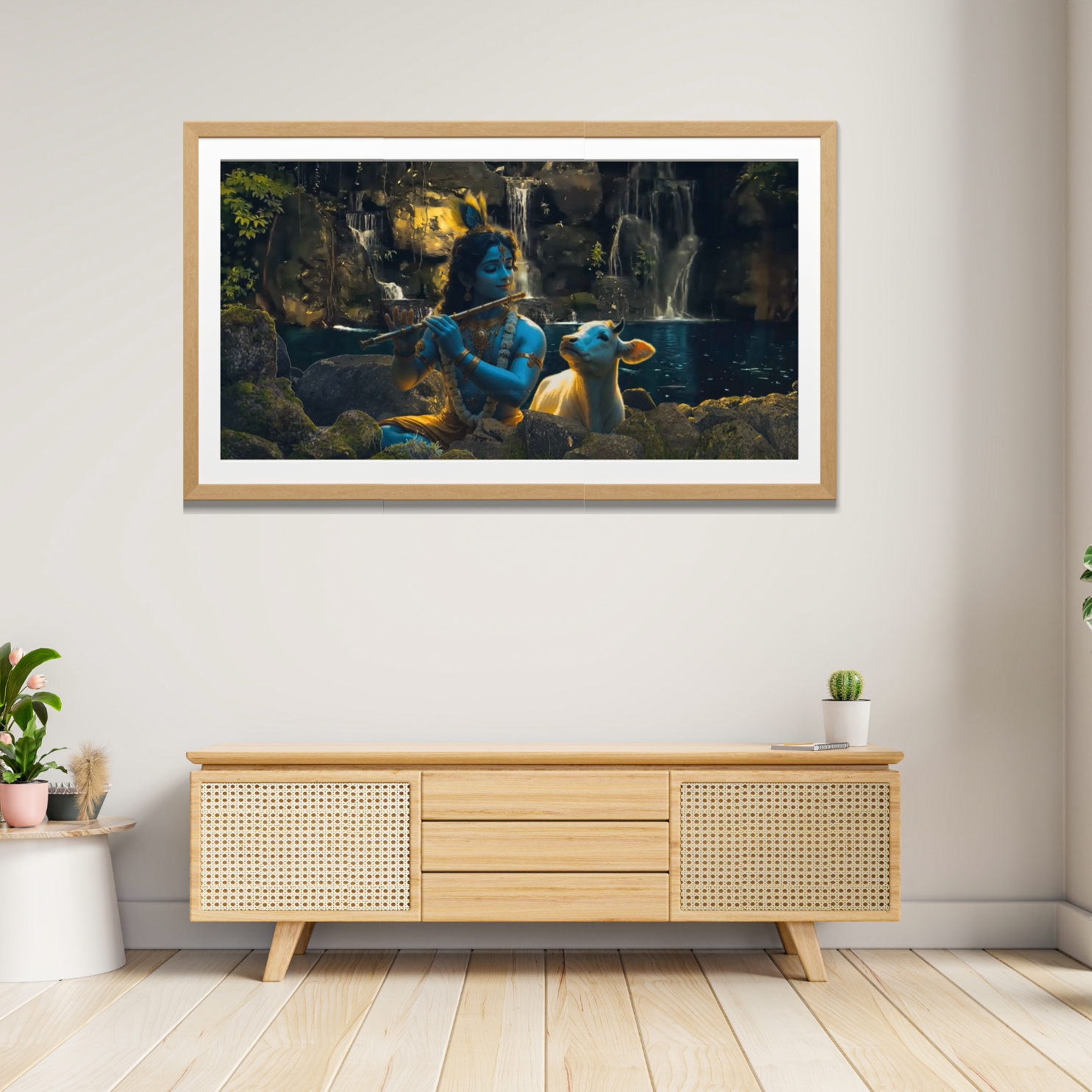 Krishna’s Tranquil Raga - Image 4