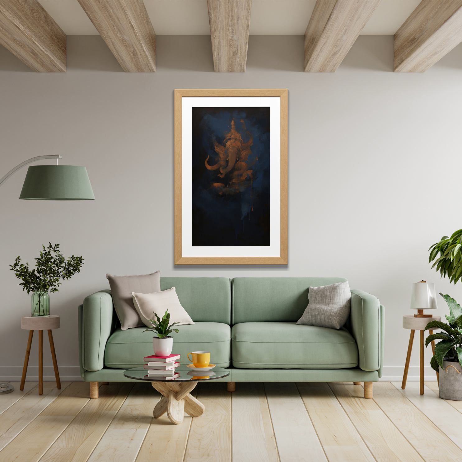 Mystic Radiance – Ganesha in Gold - Image 2