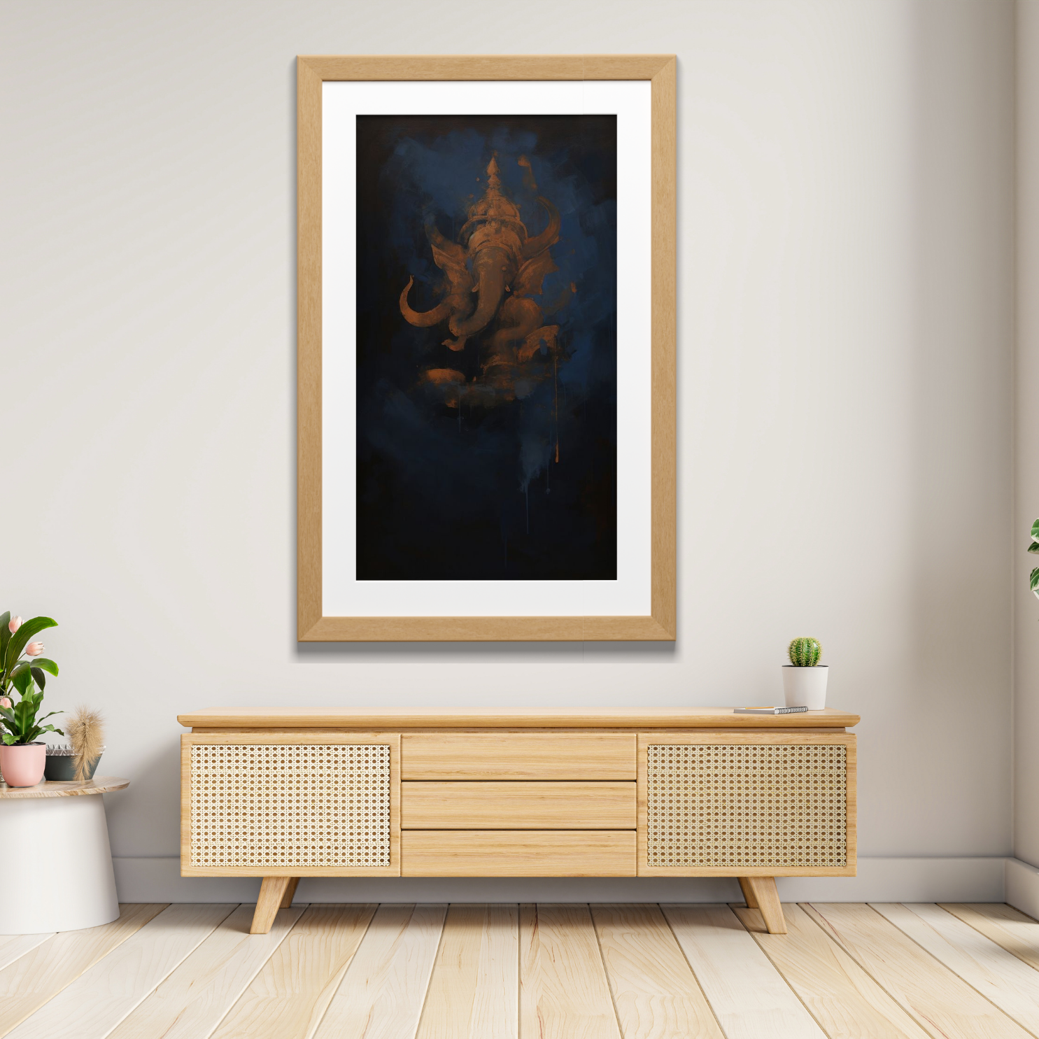 Mystic Radiance – Ganesha in Gold - Image 3