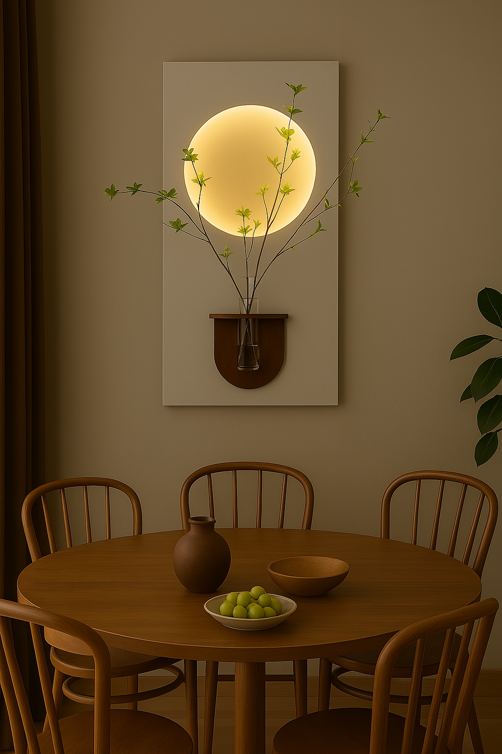 The Zen Glow - Vertical Branch Sconce by Art O Hub - Image 2