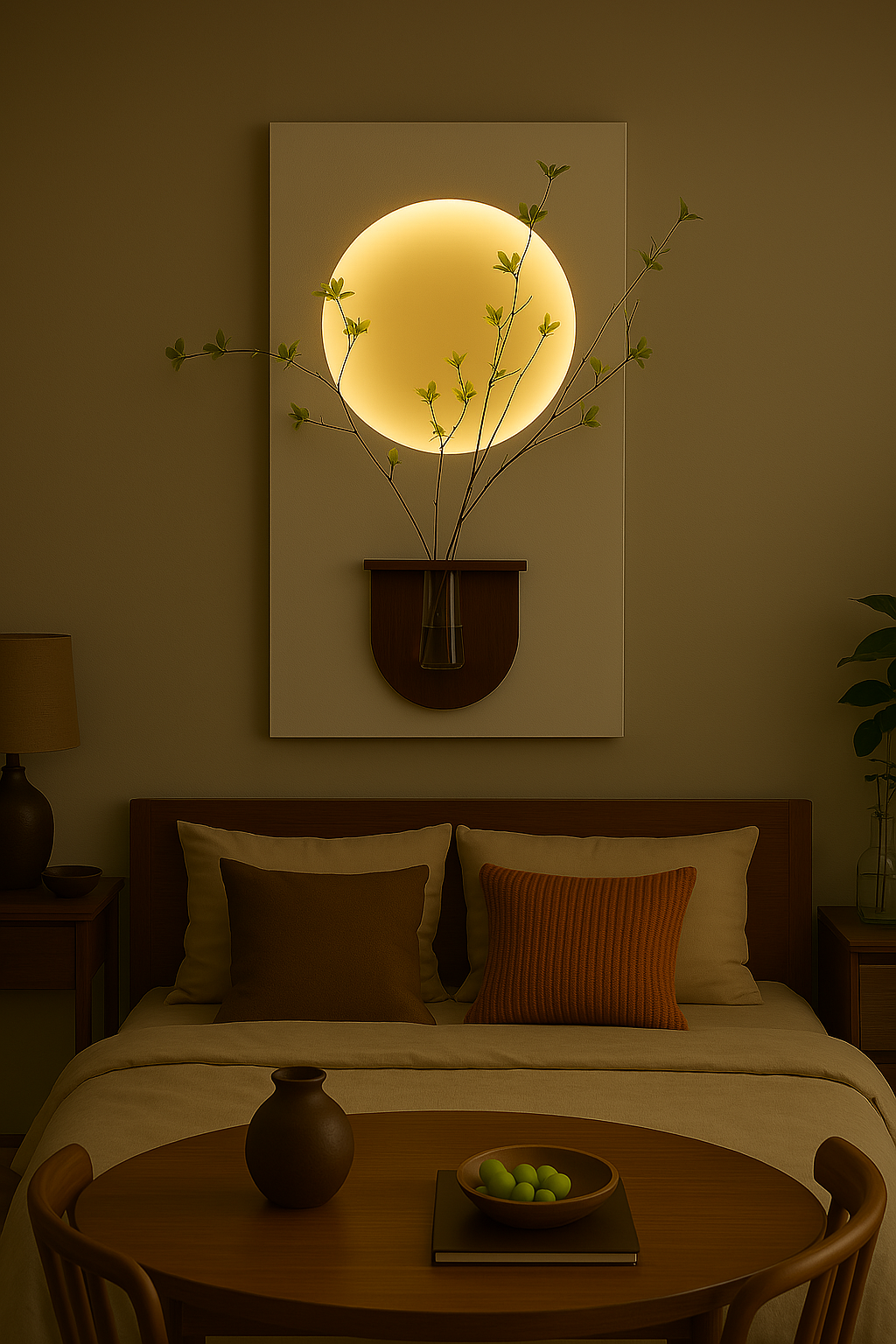 The Zen Glow - Vertical Branch Sconce by Art O Hub - Image 3