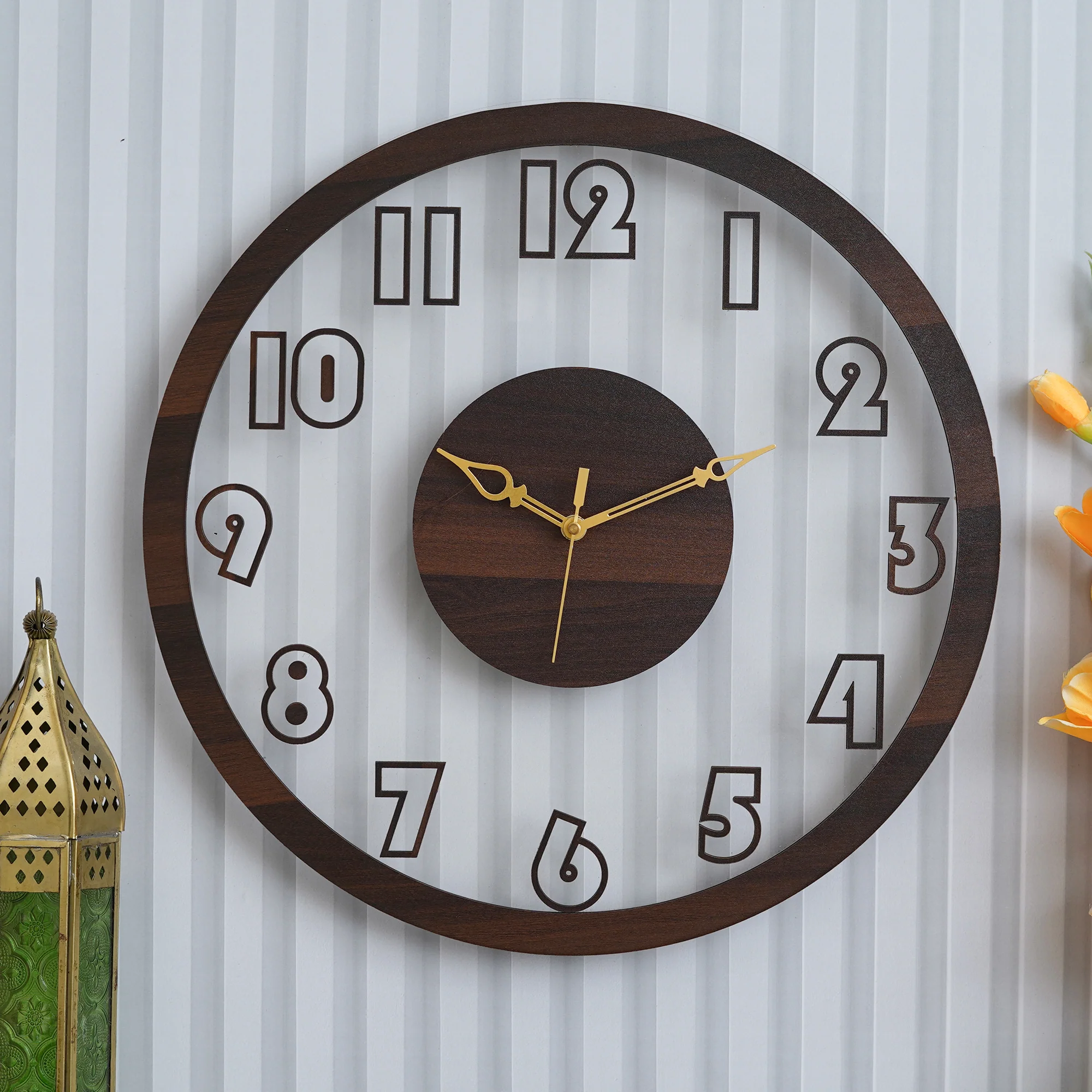 acrylic clock