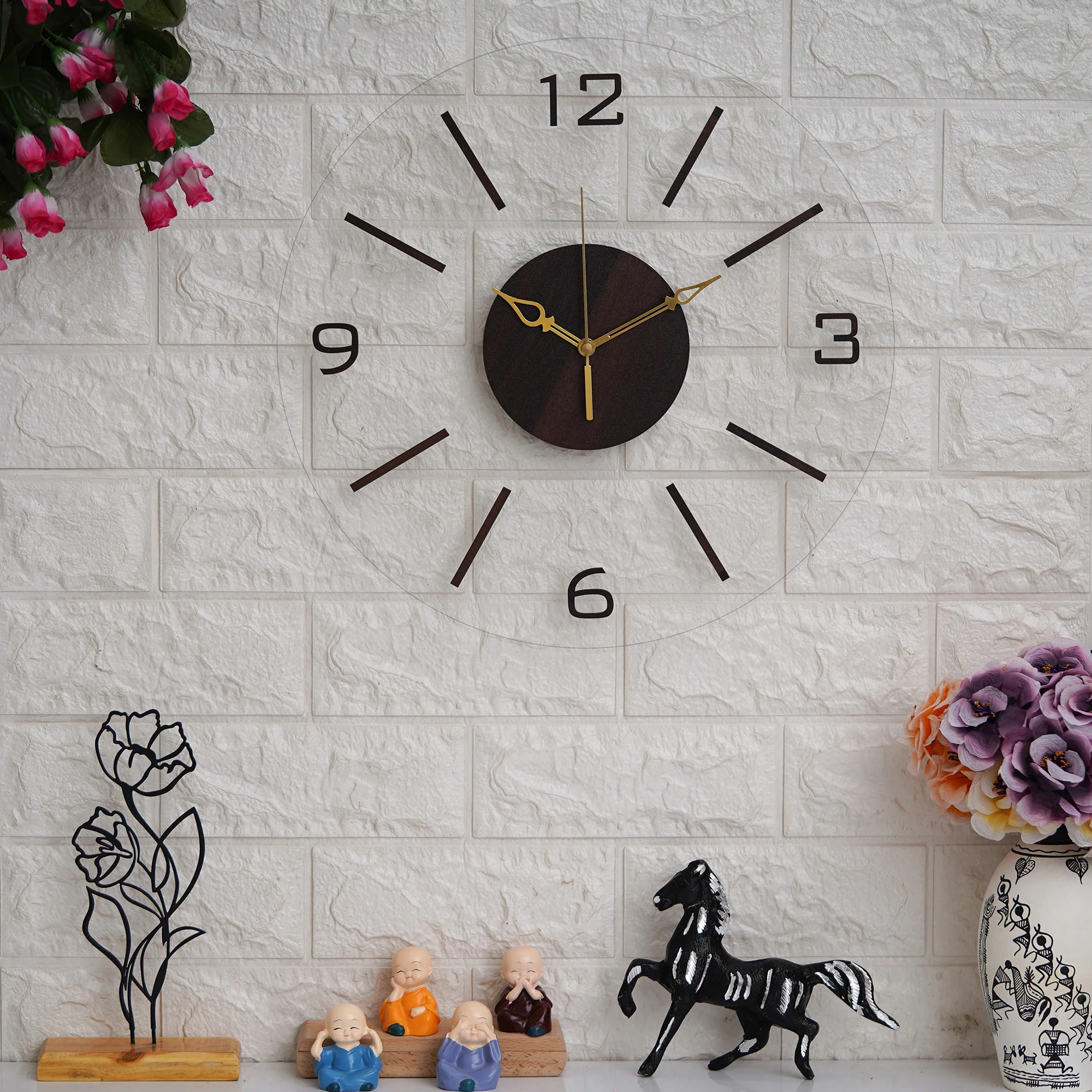 acrylic clock