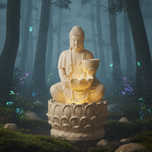 buddha fountain