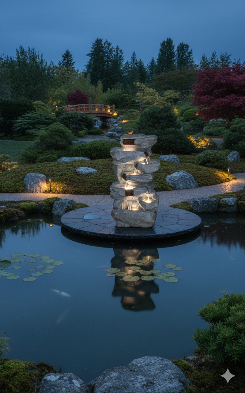 stone waterfall