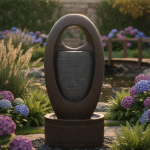 ovel fountain
