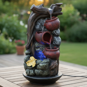 stone fountain