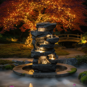 stone waterfall