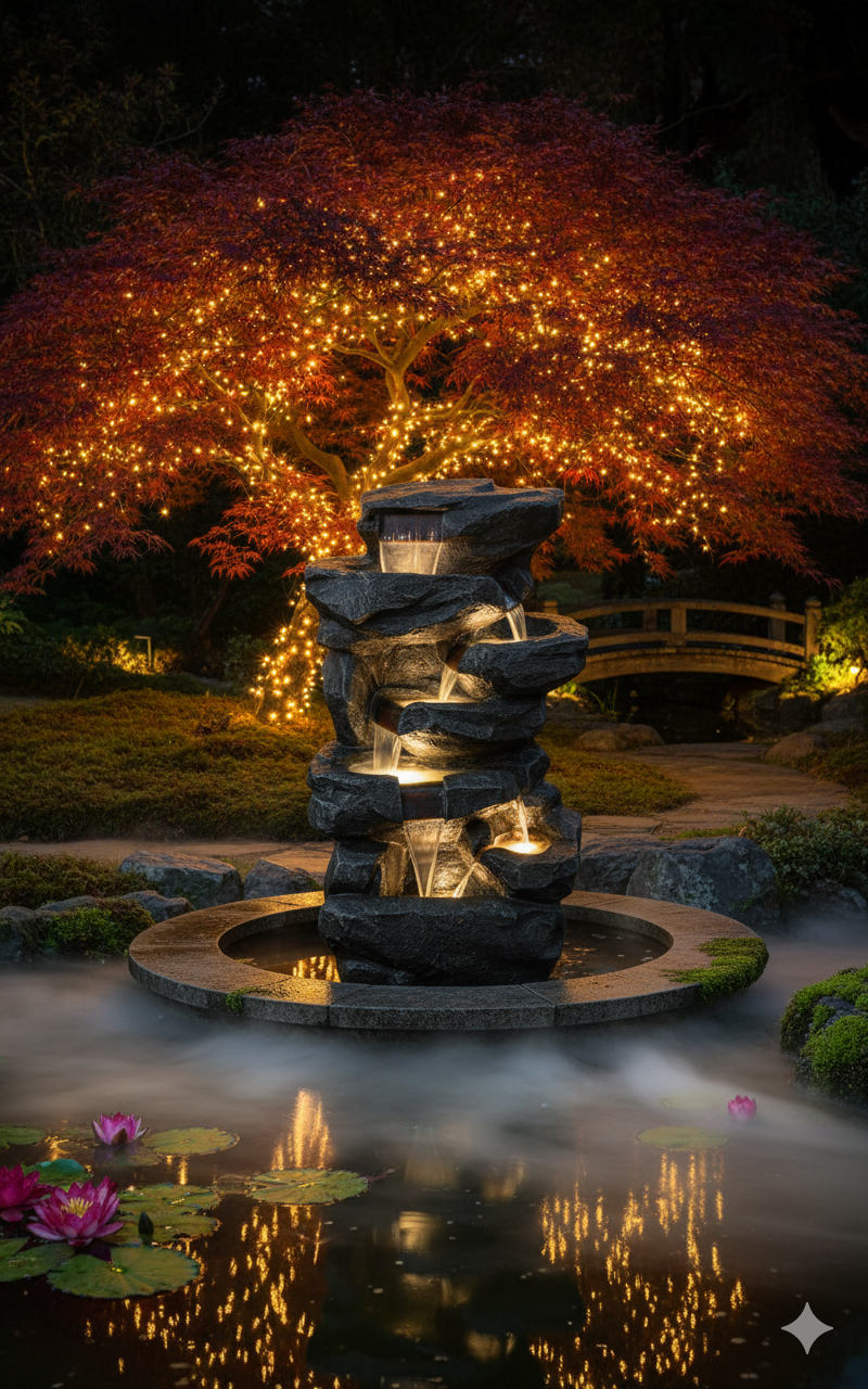 stone waterfall