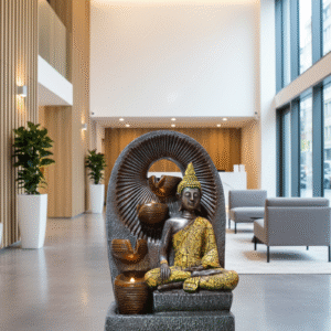 buddha fountain