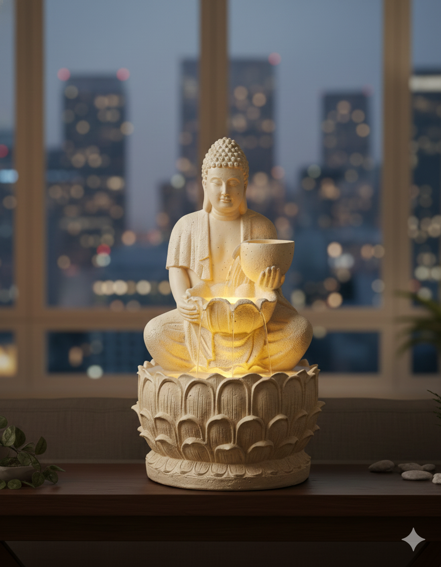 buddha fountain