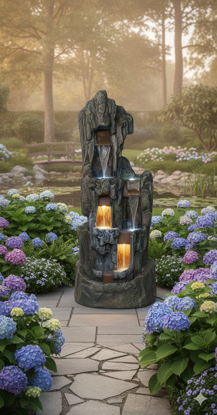 rock fountain