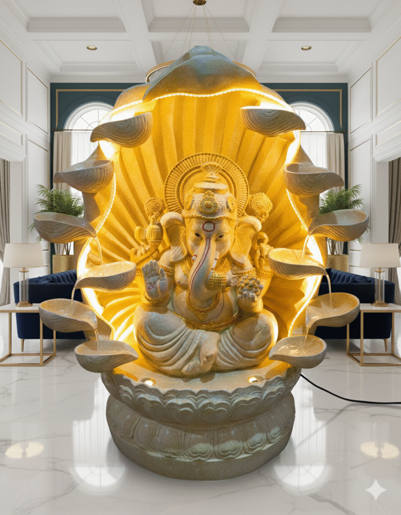ganesha fountain