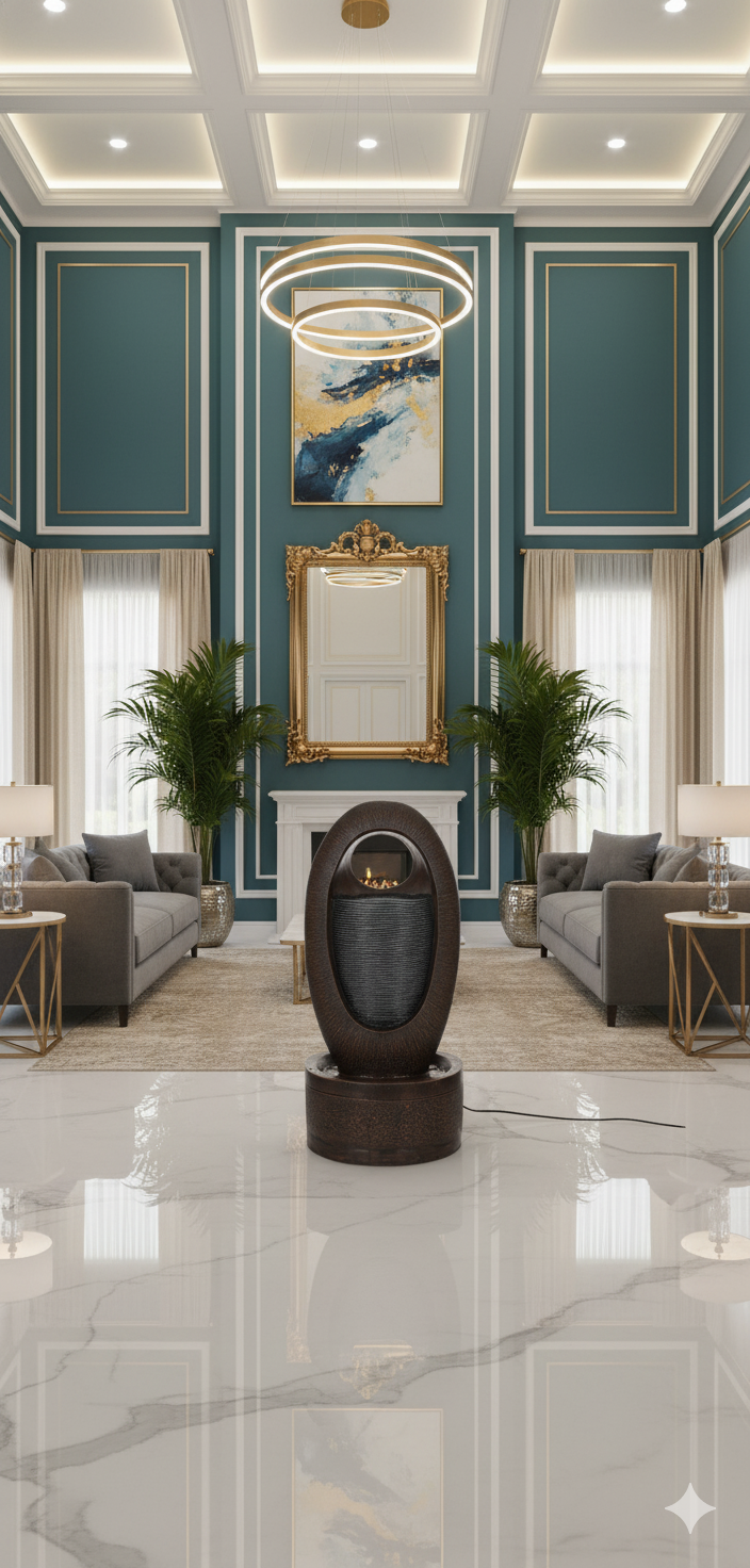 ovel fountain