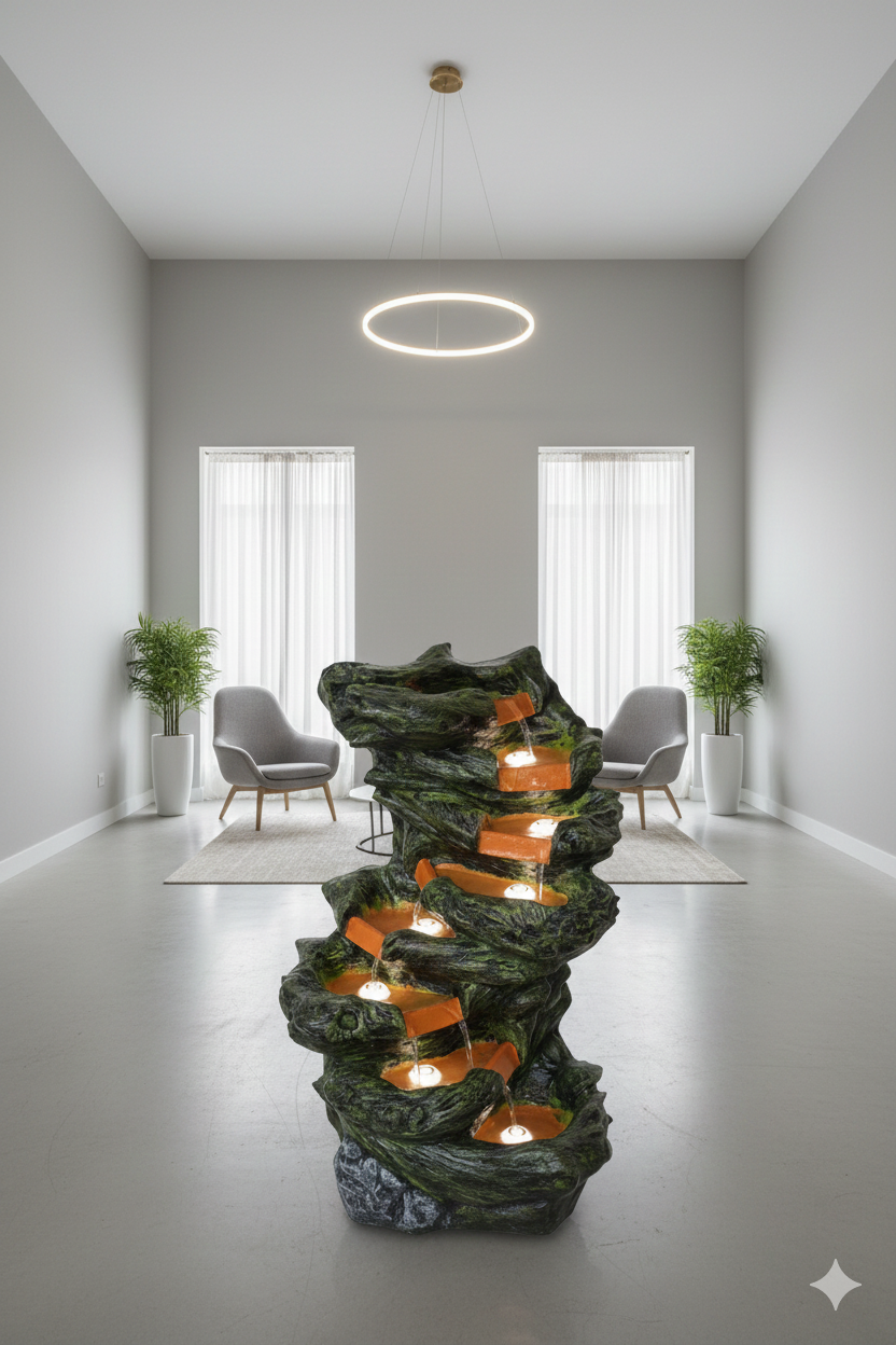 rock fountain