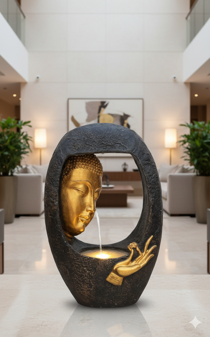 buddha fountain