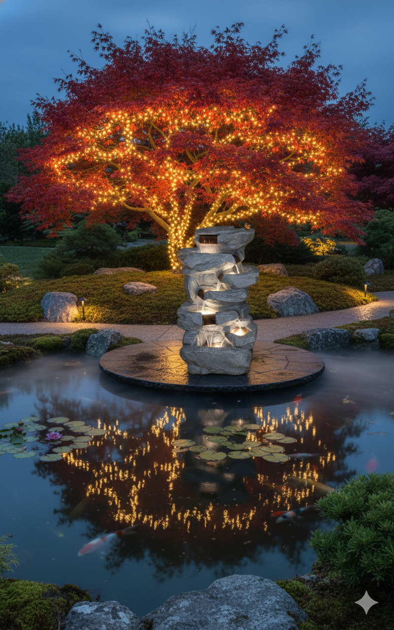 stone waterfall