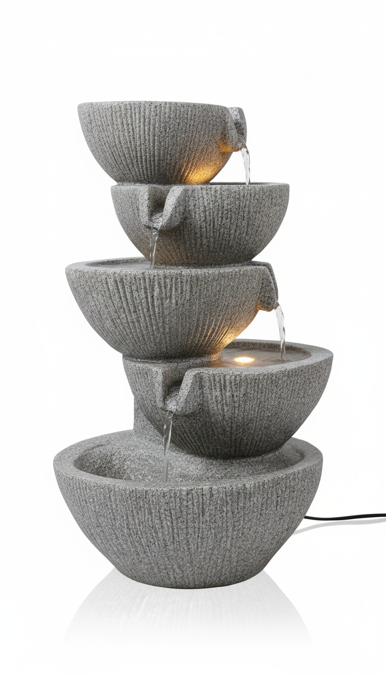 stone fountain