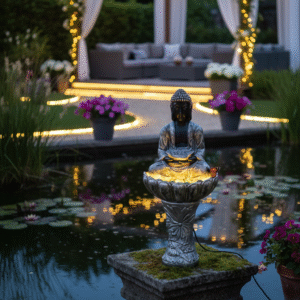 buddha fountain